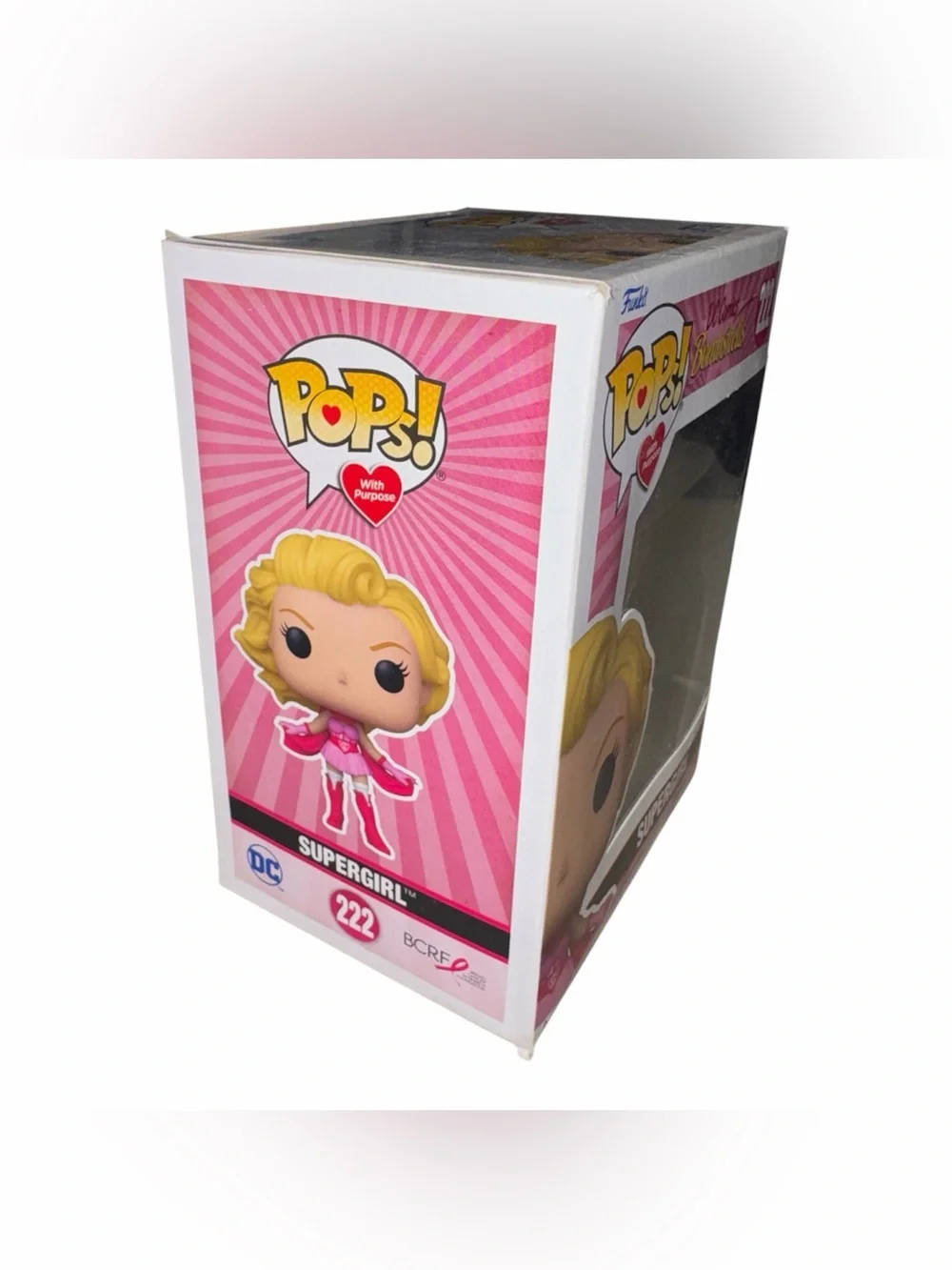 Funko POP! DC Comics Bombshells Supergirl #222 - Pink & Blonde
